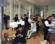 Edgar Degas A Cotton Office in New Orleans oil painting on canvas